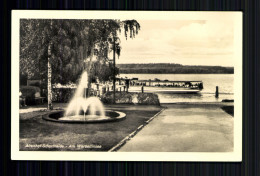 Altenhof-Schorfheide, Blick Zum Werbellinsee, Schiff - Autres & Non Classés