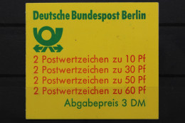 Berlin, MiNr. MH 12 B, Postfrisch - Markenheftchen