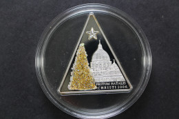 Cook Inseln, 5 Dollar Christbaum Vor Petersdom, 2006, Polierte Platte / Proof - Autres – Océanie