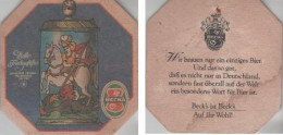 5003058 Bierdeckel 8-eckig - Becks - Ansbacher Walzenkrug - Sous-bocks