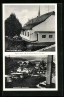 AK Trier, Gasthaus Reiland-König, Fernsicht Mit Mariensäule  - Trier