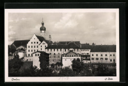 AK Dachau, Ortspartie Mit Zwiebelturm  - Dachau