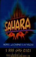 CLE D'HOTEL. SAHARA ET CASINO..... - Hotelsleutels