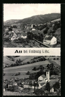 AK Au Bei Freiburg I. Br., Ortsansicht Aus Der Vogelschau  - Freiburg I. Br.