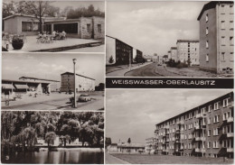 Weißwasser/Oberlausitz Běła Woda Mehr-Bild: Tierpark-Cafe, Wohnkomplexe An Kaufhalle Und Humboldtstraße 1970 - Weisswasser (Oberlausitz)