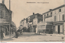 Z12-47) MARMANDE -  RUE  PUYGUERAUD - (ANIMEE  - 2 SCANS) - Marmande