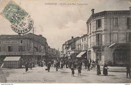 Z12- 47) MARMANDE - ENTRÉE DE LA RUE PUYGUERAUD - (ANIMÉE) - Marmande