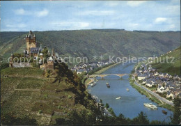 72286521 Cochem Mosel Moselpartie Mit Burg Fliegeraufnahme Cochem - Cochem