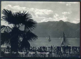 Luino - Regata Internazionale - Viaggiata 1954 - Rif. 30518 - Luino