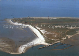 71811025 Wangerooge Nordseebad Fliegeraufnahme Hafen Westteil Wangerooge - Wangerooge