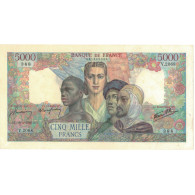 France, 5000 Francs, Empire Français, 1946, V.2068388, SPL, Fayette:47.52 - 5 000 F 1942-1947 ''Empire Français''