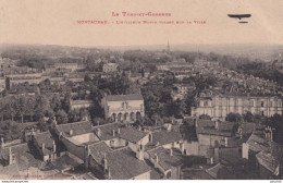 82) MONTAUBAN - L ' AVIATEUR MORIN VOLANT SUR LA VILLE  - ( 2 SCANS ) - Montauban