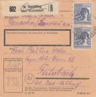 Paketkarte 1947: Haidlfing Nach Feilnbach - Cartas & Documentos