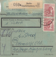 Paketkarte 1947: Berlin-Charlottenburg Nach Ottendichl, Bes. Formular - Cartas & Documentos