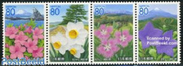 Japan 2006 Flowers In Kanagawa 4v [:::], Mint NH, Nature - Flowers & Plants - Nuevos