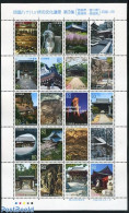 Japan 2006 World Heritage, Shikoku No. 3 20v M/s, Mint NH, History - World Heritage - Art - Sculpture - Nuevos