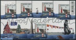 Netherlands 2016 Beautiful Netherlands, Scheveningen S/s, Mint NH, Nature - Transport - Various - Fish - Fishing - Shi.. - Neufs