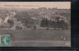 Cpa 43 Monistrol Sur Loire Vue Générale Nord Est - Monistrol Sur Loire