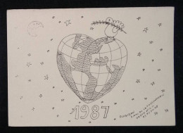 Cp, Illustrateur, Signée Slobodan, 06, Nice, 1987, Carte éditée à L'occasion Du 1 Er Salon De La Carte Postale De Nantes - Slobodan