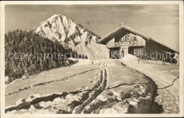 71725934 Bad Wiessee Skihuette Auer Alm Mit Fockenstein Bad Wiessee - Bad Wiessee