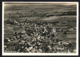 AK Ebersbach I. Sa, Ortsansicht, Fliegeraufnahme  - Ebersbach (Loebau/Zittau)