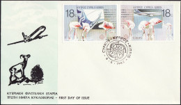 Chypre - Zypern - Cyprus FDC3 1988 Y&T N°693 à 694 - Michel N°697 à 698 - 18c EUROPA - Lettres & Documents