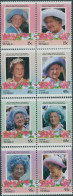 Tuvalu 1985 SG334-341 Queen Mother Set Vaitupu MNH - Tuvalu