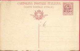 ITALIA - TRENTINO - INTERO CARTOLINA POSTALE LEONI 10.C CORONA/10C (INT. 5) - NUOVA - Trento