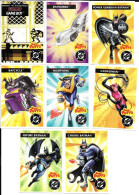 BC56 - SERIE COMPLETE 8 CARTES SUGAR PUFFS - LEGEND OF BATMAN - Autres & Non Classés