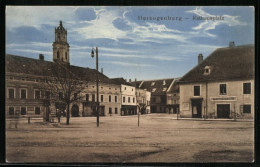 AK Herzogenburg, Rathausplatz Mit Baum  - Sonstige & Ohne Zuordnung