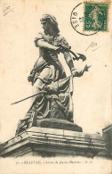 60 - Beauvais - La Statue De Jeanne Hachette - Oblitération Ronde De 1921 - CPA - Voir Scans Recto-Verso - Beauvais