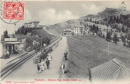 RIGI (LU) Rigibahn - Station Rigi-Staffel - Verlag Photoglob 6206 - Altri & Non Classificati