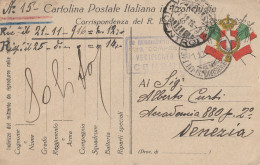 FRANCHIGIA 1916 15 DIVISIONE (YK1089 - Portofreiheit