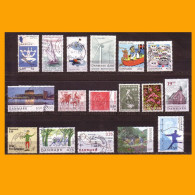 Beau Lot 60 Timbres Modernes Danemark - Andere & Zonder Classificatie