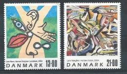 Danemark 2004 Série Neuve  N° 1384/1385 Peintures - Neufs