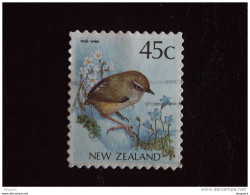 Nieuw-Zeeland Nouvelle-Zélande New Zealand Vogel Oiseau Bird Rock Wren Yv 1128a O - Andere & Zonder Classificatie