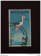 Nieuw-Zeeland Nouvelle-Zélande New Zealand 1959 Health Vogel Oiseaux Yv 380 O - Oblitérés