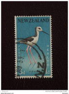 Nieuw-Zeeland Nouvelle-Zélande New Zealand 1959 Health Vogel Oiseaux Yv 380 O - Gebruikt