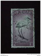 Nieuw-Zeeland Nouvelle-Zélande New Zealand 1961 Health Kotuku Reiger Héron Yv 405 O - Usados