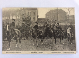 LUXEMBURG : Princesses à Cheval - 1907 - Charles Bernhoeft - Familia Real