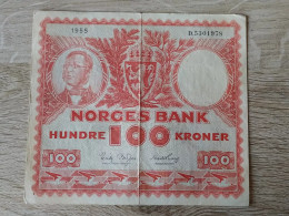 Norway 100 Kroner 1955 - Noruega