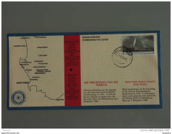 Zuid Afrika South Africa Afrique Du Sud RSA 1980  Verovering Westkust, Conquête Côte Ouest Omslag Enveloppe Cover Cachet - Storia Postale