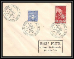 3869 France Lettre (cover) N°753 Musée Postal 16/6/1948 - 1944-45 Arc De Triomphe