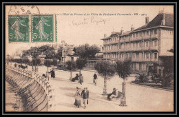 6757 N 137 Piquage A Cheval En Paire Cannes Pour Cusset 1919 France Carte Postale (postcard)  - Covers & Documents