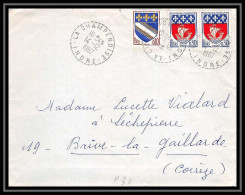 7708 Cachet La Champenoise Indre 1967 France Lettre (cover) - 1961-....