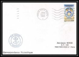 7723 La Meuse Petrolier Ravitailleur Classe Durance 1983 Poste Navale Militaire France Lettre (cover) - Poste Navale