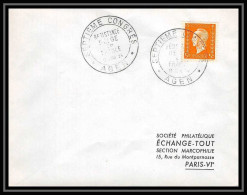 7695 Congres D'agen Resistance Belge 1955 Dulac France Lettre (cover) - Matasellos Conmemorativos