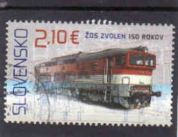 Slovakia 2022, Train, Used - Used Stamps