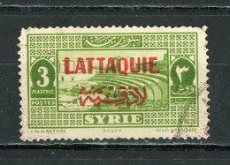 LATTAQUIÉ - VUE - N°Yt 10 Obli. - Used Stamps