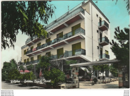 V8- FREGENE (ROMA) GOLDEN BEACH HOTEL - RESTAURANT - BAR - DANCING - PROPRIETAIRE E. MARRI - ( 2 SCANS ) - Cafés, Hôtels & Restaurants